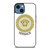 VERSACE ICON RED EMBROIDERY LOGO iPhone 14 Case Cover