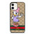 GUCCI LOGO PATTERN DAISY DUCK DISNEY iPhone 12 Case Cover