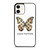 LOUIS VUITTON LV LOGO BUTTERFLY ICON iPhone 12 Case Cover