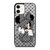 MINNIE MOUSE DISNEY FEAT LOUIS VUITTON LV GRAY iPhone 12 Case Cover