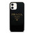 PRADA MILANO BLACK iPhone 12 Case Cover