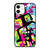 RICK AND MORTY COLORFUL ART iPhone 12 Case Cover