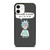 RICK AND MORTY QUOTE iPhone 12 Case Cover