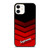 SUPREME RED PATTERN iPhone 12 Case Cover