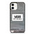 VANS OFF THE WALL IRON STRIPE iPhone 12 Case Cover