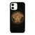 VERSACE WOOD AND CARBON LOGO iPhone 12 Case Cover
