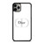 CHRISTIAN DIOR PARIS LOGO iPhone 11 Pro Max Case Cover