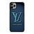 LOUIS VUITTON BLUE EMBLEM iPhone 11 Pro Max Case Cover