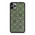 LOUIS VUITTON LOGO LV GREEN PATTERN SINCE 1854 iPhone 11 Pro Max Case Cover