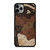 LOUIS VUITTON LV LOGO CAMO LEATHER iPhone 11 Pro Max Case Cover