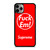 SUPREME FUCK EM RED iPhone 11 Pro Max Case Cover
