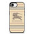 BURBERRY LOGO ICON PATTERN iPhone 16e Case Cover