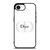 CHRISTIAN DIOR PARIS LOGO iPhone 16e Case Cover