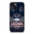 UCONN HUSKIES BASKETBALL METAL LOGO  iPhone 14 Plus Case Cover