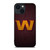 WASHINGTON COMMANDERS WOOD LOGO  iPhone 14 Plus Case Cover WASHINGTON COMMANDERS WOOD LOGO  iPhone 14 Plus Case Cover