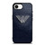 GIORGIO ARMANI EMBOSSED LOGO iPhone 16e Case Cover
