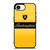 LAMBORGHINI YELLOW LOGO iPhone 16e Case Cover