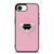 PRADA MILANO PINK LOGO iPhone 16e Case Cover