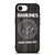 RAMONES BAND WOOD BADGE iPhone 16e Case Cover