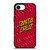 SANTA CRUZ SKATEBOARD WAVY RED iPhone 16e Case Cover
