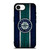 SEATTLE MARINERS WOODEN STRIPE LOGO iPhone 16e Case Cover