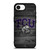 TCU HORNED FROGS FOOTBALL WOOD LOGO iPhone 16e Case Cover