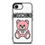 THIS IS NOT MOSCHINO TOY BEAR PINK iPhone 16e Case Cover THIS IS NOT MOSCHINO TOY BEAR PINK iPhone 16e Case Cover