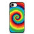 TIE DYE RAINBOW PATTERN iPhone 16e Case Cover