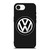 VW VOLKSWAGEN BLACK CARBON iPhone 16e Case Cover
