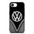 VW VOLKSWAGEN BLACK CHROME EMBLEM iPhone 16e Case Cover