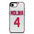 YADIER MOLINA SAINT LOUIS CARDINALS BASEBALL MLB iPhone 16e Case Cover YADIER MOLINA SAINT LOUIS CARDINALS BASEBALL MLB iPhone 16e Case Cover