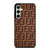 FENDI PATTERN LOGO BROWN Samsung Galaxy S24 FE Case Cover FENDI PATTERN LOGO BROWN Samsung Galaxy S24 FE Case Cover