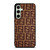FENDI PATTERN LOGO BROWN Samsung Galaxy S24 FE Case Cover FENDI PATTERN LOGO BROWN Samsung Galaxy S24 FE Case Cover