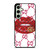 GUCCI LOGO LIPS RED WHITE ICON Samsung Galaxy S24 FE Case Cover GUCCI LOGO LIPS RED WHITE ICON Samsung Galaxy S24 FE Case Cover