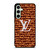 LOUIS VUITTON LV PARIS PATTERN LOGO BROWN Samsung Galaxy S24 FE Case Cover