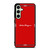 SALVATORE FERRAGAMO RED Samsung Galaxy S24 FE Case Cover