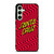 SANTA CRUZ SKATEBOARD WAVY RED Samsung Galaxy S24 FE Case Cover