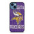 MINNESOTA VIKINGS WOODEN LOGO  iPhone 14 Case Cover