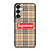 BURBERRY X SUPREME Samsung Galaxy S25 Plus Case Cover