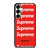 SUPREME RED OFF WHITE Samsung Galaxy S25 Plus Case Cover