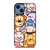 WINNIE THE POOH CARTOON KAWAII  iPhone 14 Case Cover WINNIE THE POOH CARTOON KAWAII  iPhone 14 Case Cover