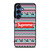 SUPREME AZTEC PATTERN Samsung Galaxy S25 Case Cover