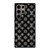 LOUISE VUITTON LOGO PATTERN BLACK WHITE Samsung Galaxy S24 Ultra Case Cover