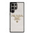 PRADA MILANO LOGO ON WHITE LEATHER Samsung Galaxy S24 Ultra Case Cover