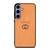 GUCCI LOGO ON ORANGE LEATHER PATTERN Samsung Galaxy S24 Plus Case Cover GUCCI LOGO ON ORANGE LEATHER PATTERN Samsung Galaxy S24 Plus Case Cover