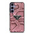 PRADA MILANO LOGO PINK SNAKE TEXTURE Samsung Galaxy S24 Plus Case Cover