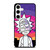 RICK AND MORTY PURPLE ART Samsung Galaxy S24 Case Cover
