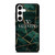VALENTINO LOGO GREEN MARBLE Samsung Galaxy S24 Case Cover