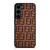 FENDI PATTERN LOGO BROWN Samsung Galaxy S23 Plus Case Cover FENDI PATTERN LOGO BROWN Samsung Galaxy S23 Plus Case Cover
