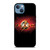 THE FLASH SUPERHERO LOGO iPhone 13 Case Cover